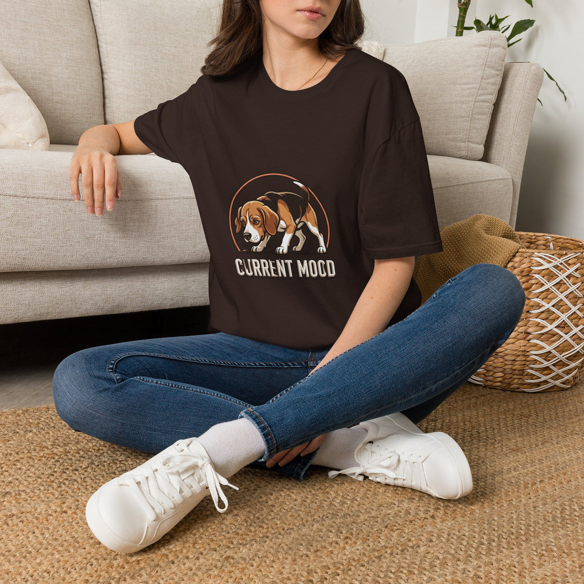 Beagle Current Mood Tee Shirt
