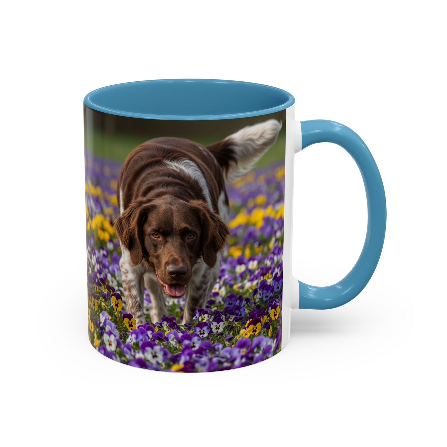 Taza grande con detalles de Munsterlander: el regalo perfecto para los amantes de los perros