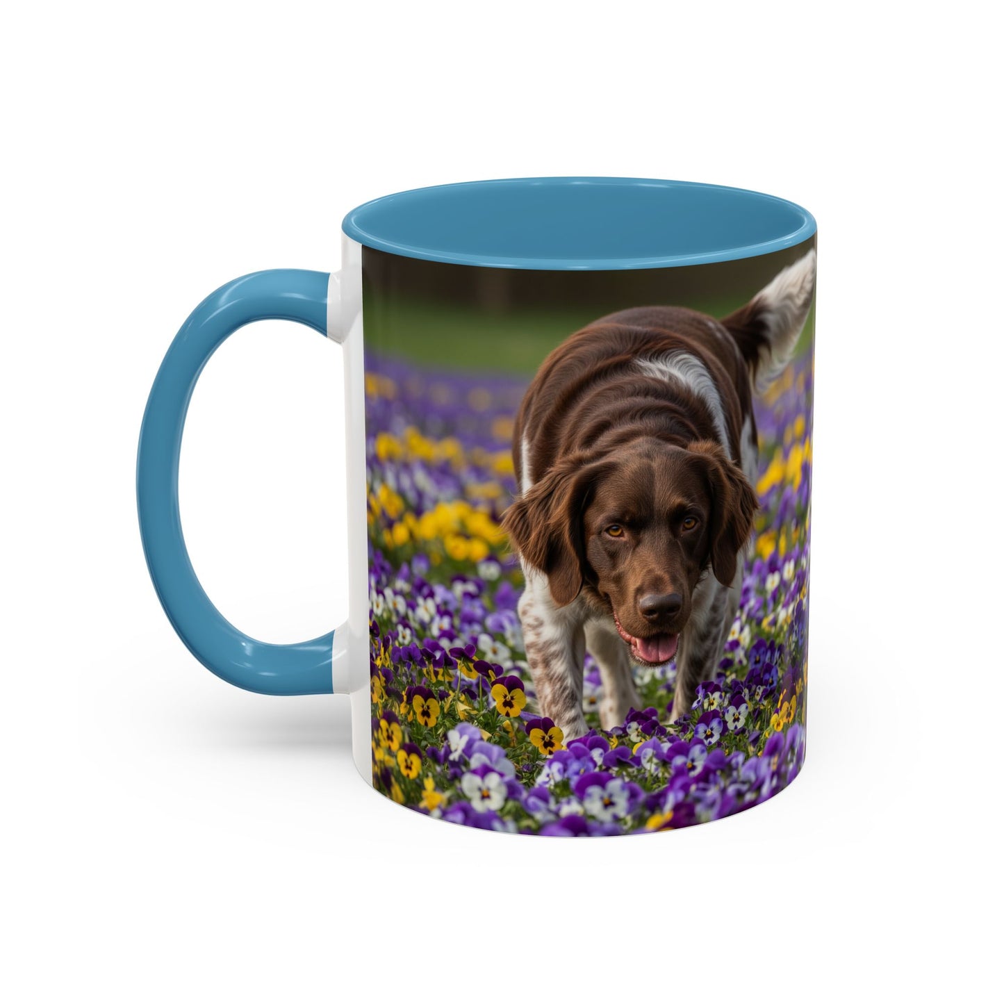 Taza grande con detalles de Munsterlander: el regalo perfecto para los amantes de los perros