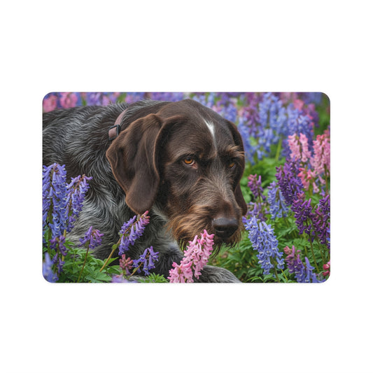 Pet Food Mat (12x18) - Wirehaired Slovakian Pointer