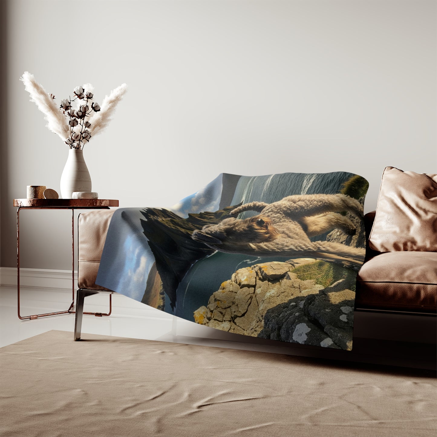 Kerry Blue Terrier Blanket