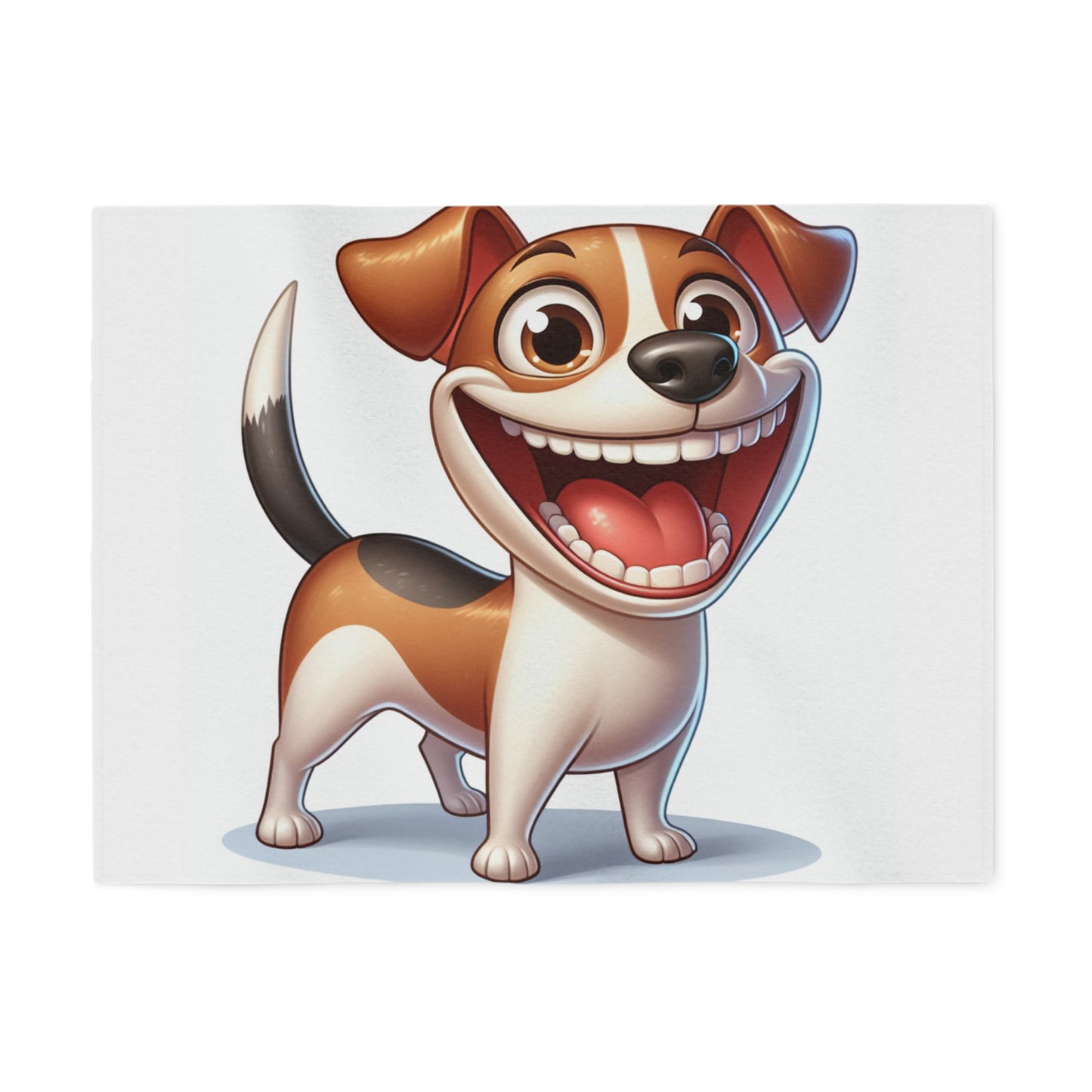 Teddy Roosevelt Terrier Sweatshirt Blanket