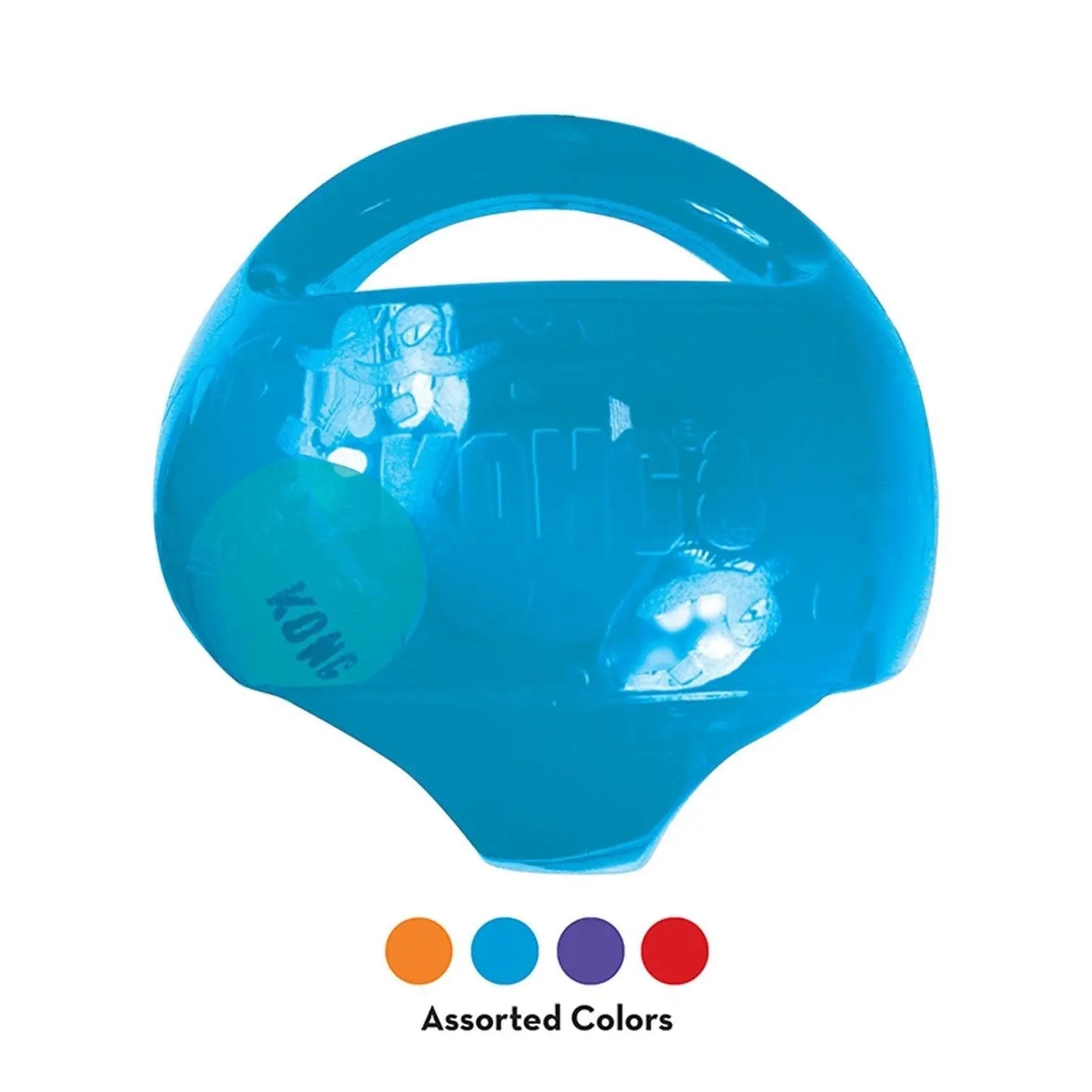Kong Jumbler Ball Extra Large Interactive Dog Toy Pack of 2 Random Color