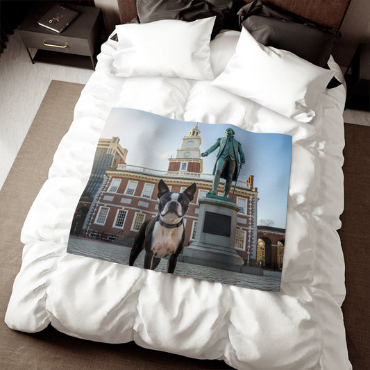 Boston Terrier Blanket