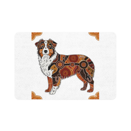Pet Food Mat (12x18) - Australian Shepherd