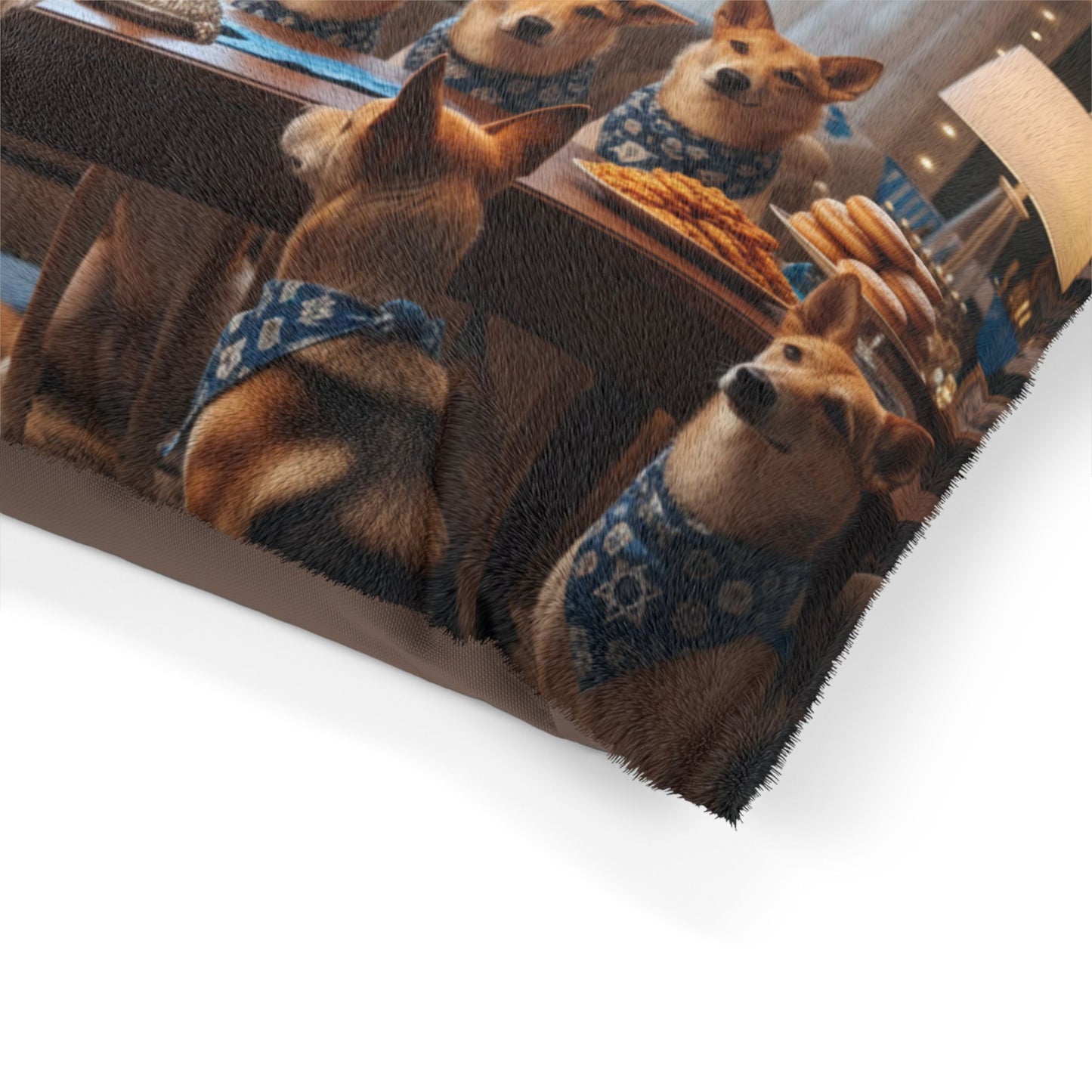 Hanukkah Canann Dog Pet Bed