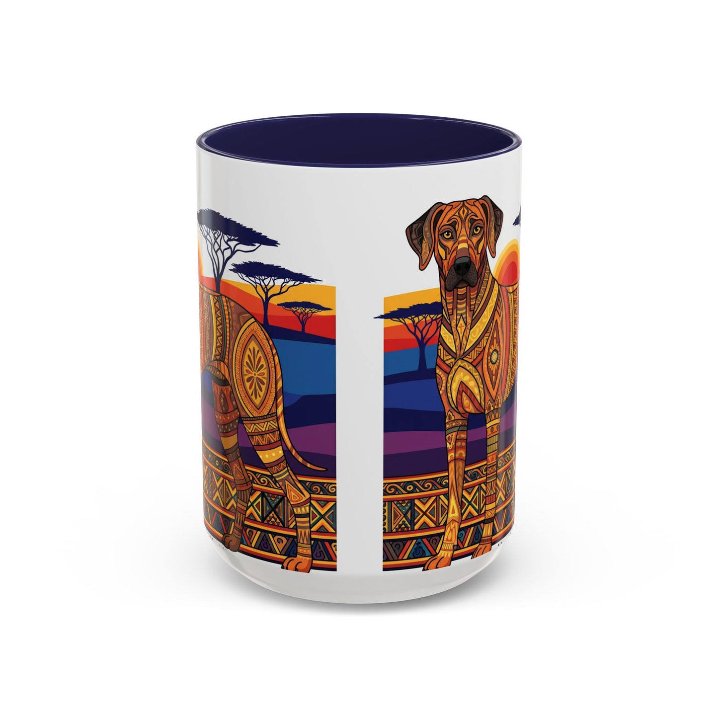 Taza de café con diseño de Rhodesian Ridgeback: el regalo perfecto para los amantes de los perros.