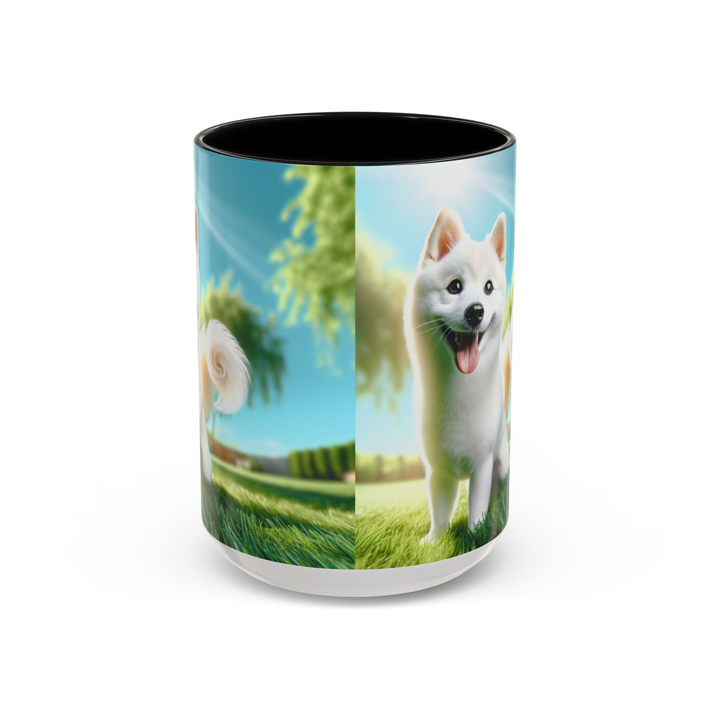 Mug Kishu Ken Accent Coffee - Cadeau idéal pour les amoureux des chiens