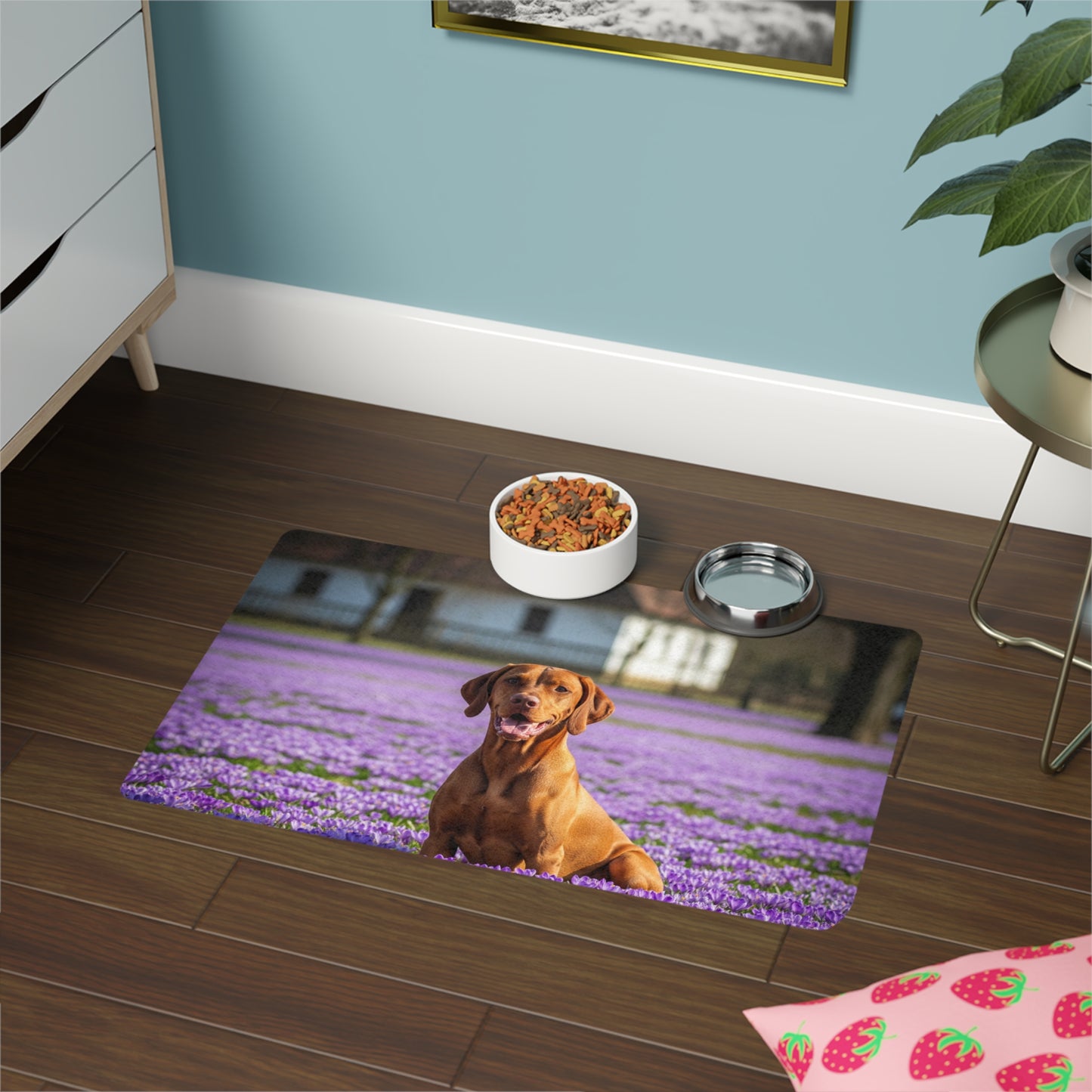 Pet Food Mat (12x18) - Vizsla