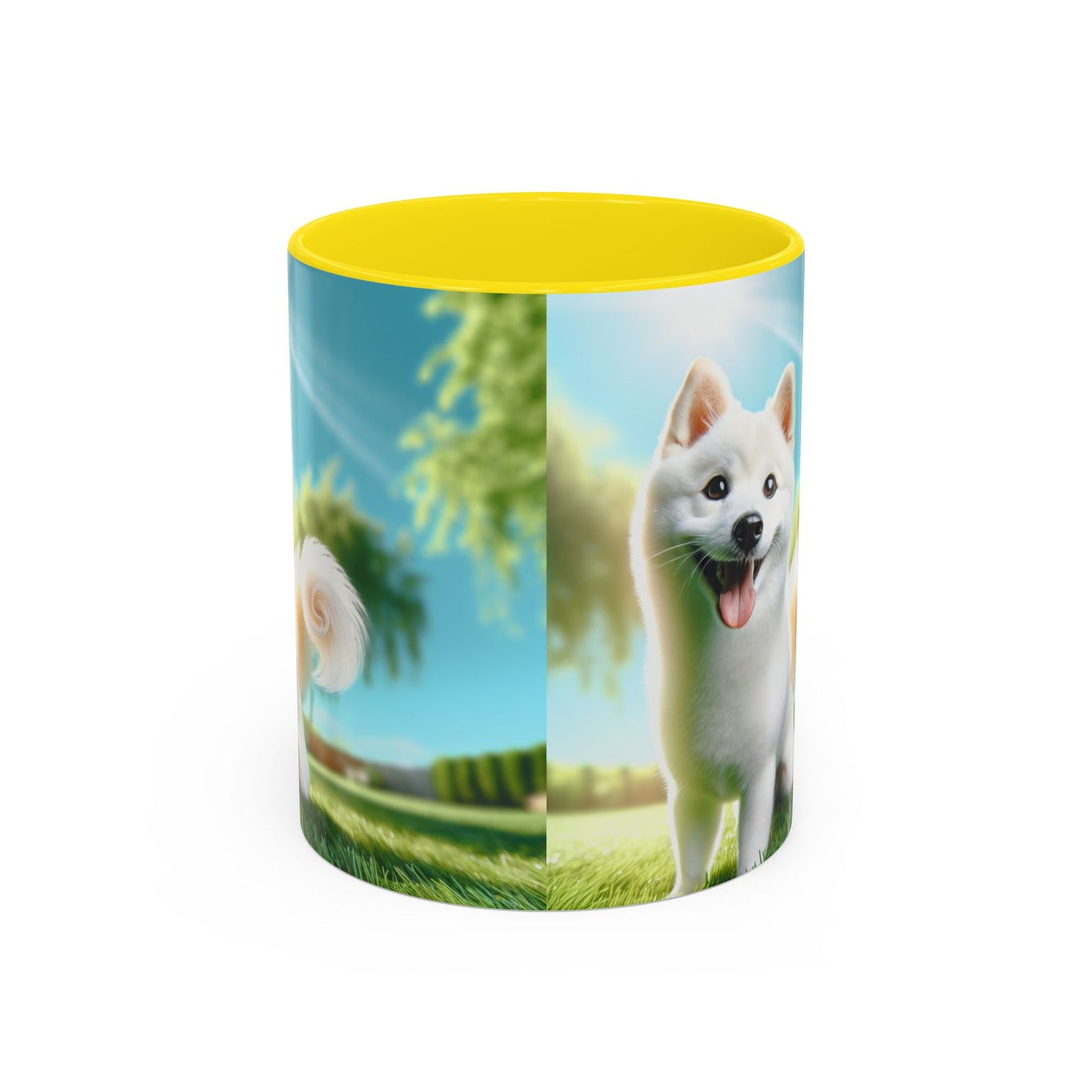 Mug Kishu Ken Accent Coffee - Cadeau idéal pour les amoureux des chiens