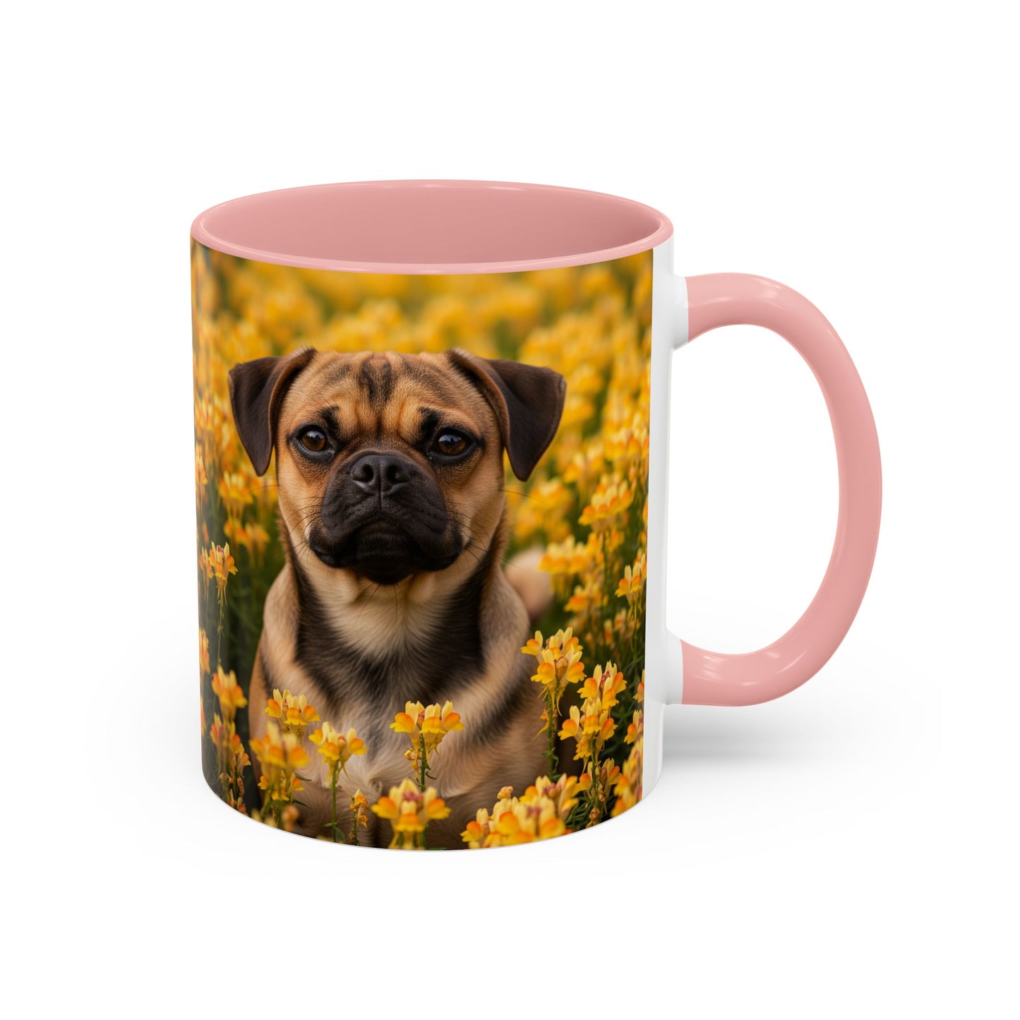 Taza de café con detalles de Puggle: el regalo perfecto para los amantes de los perros