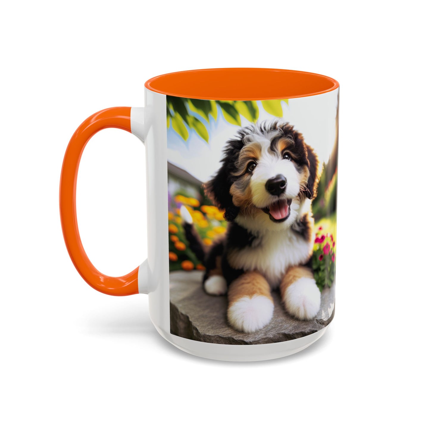 Bernedoodle Accent Coffee Mug - Perfect Gift for Dog Lovers