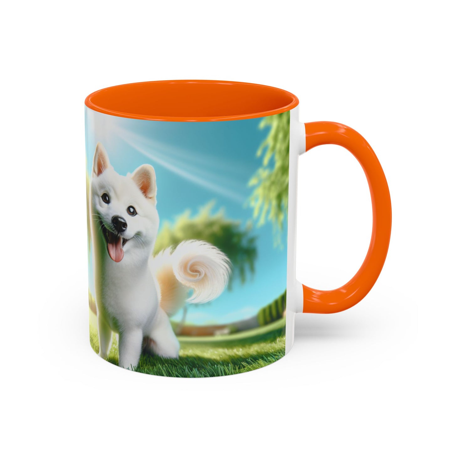 Mug Kishu Ken Accent Coffee - Cadeau idéal pour les amoureux des chiens