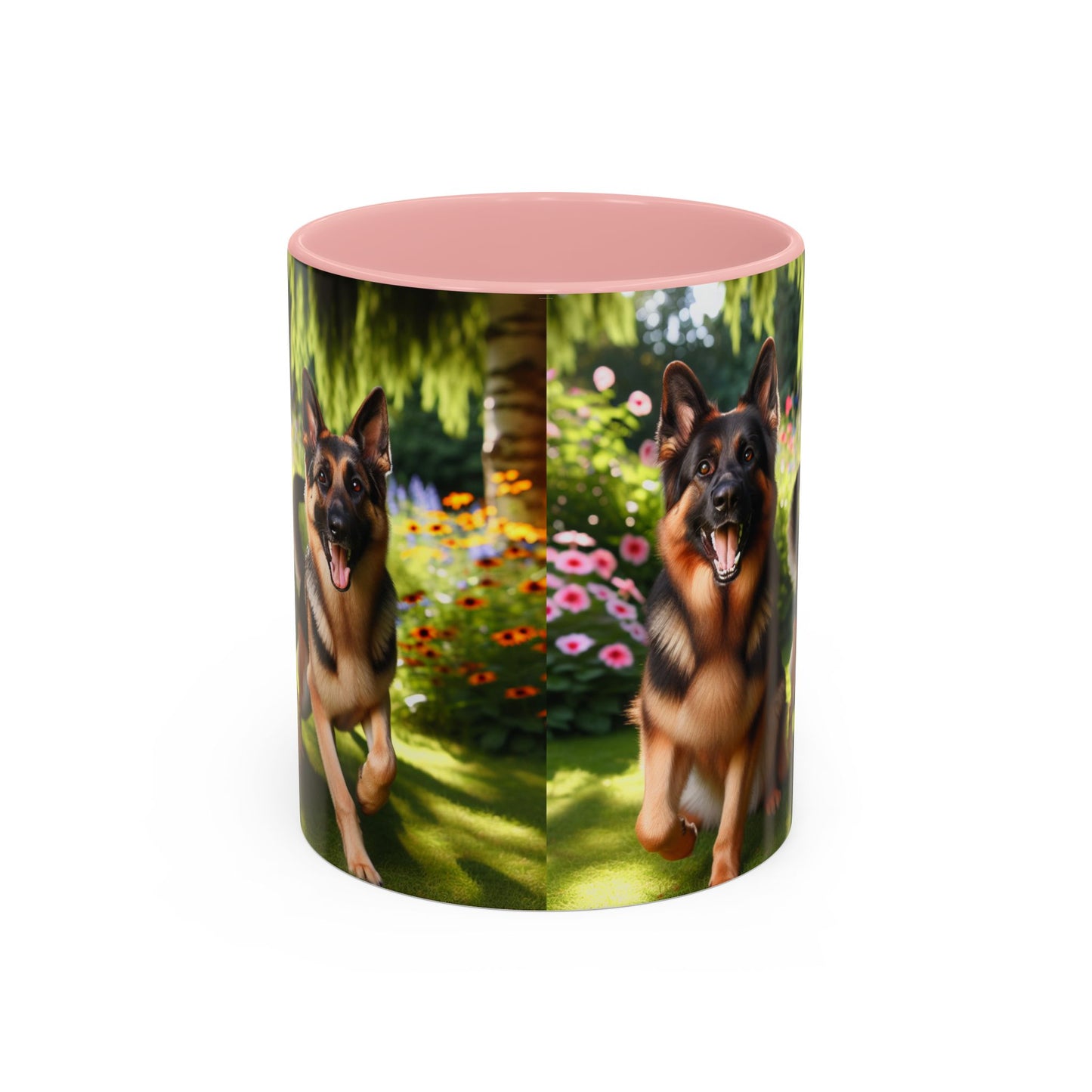 German Shepherd Accent Coffee Mug - Perfect Gift for Dog Lovers