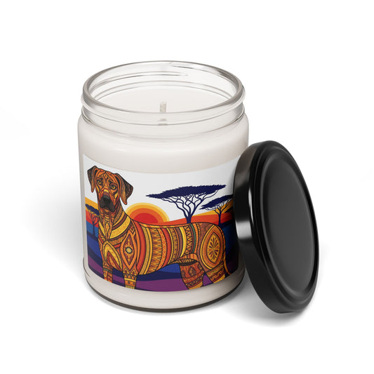 Rhodesian Ridgeback- Scented Soy Candle, 9oz