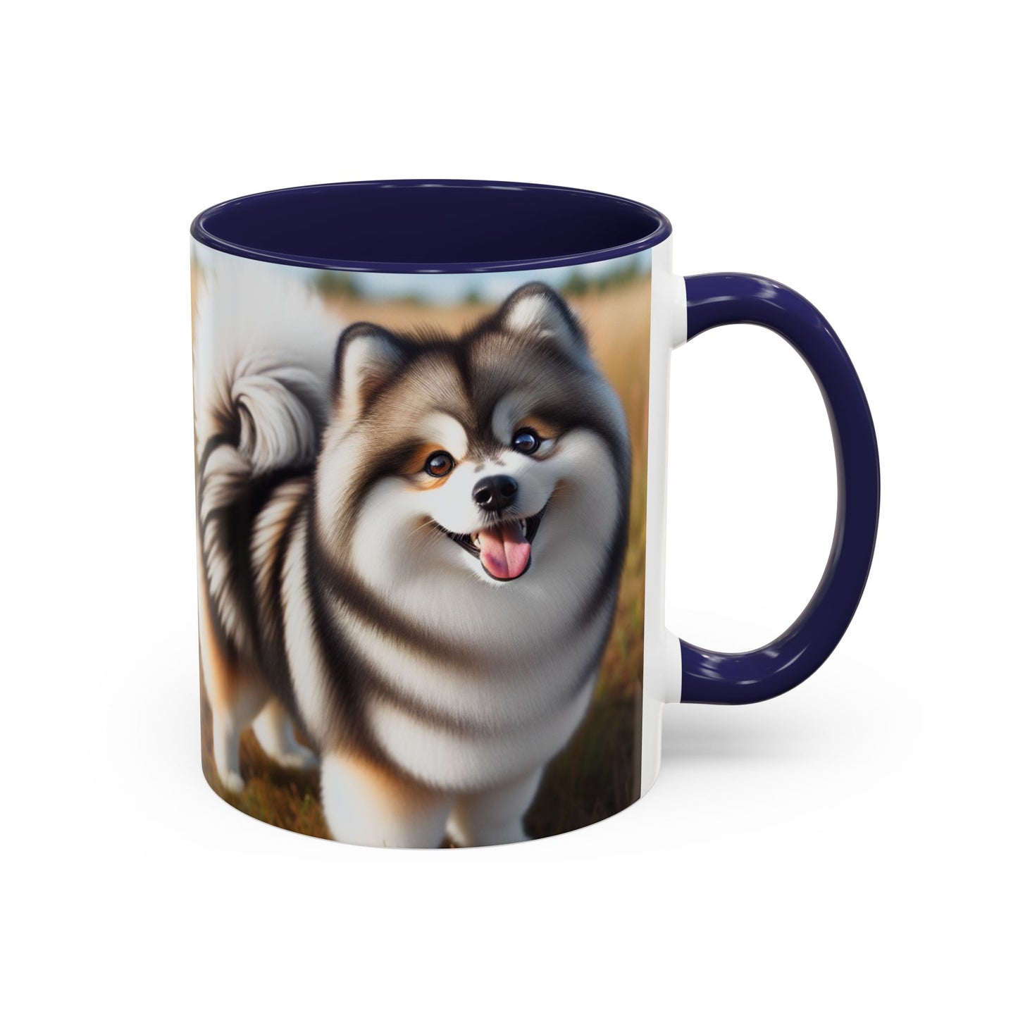 Taza de café con detalles de Pomsky: el regalo perfecto para los amantes de los perros
