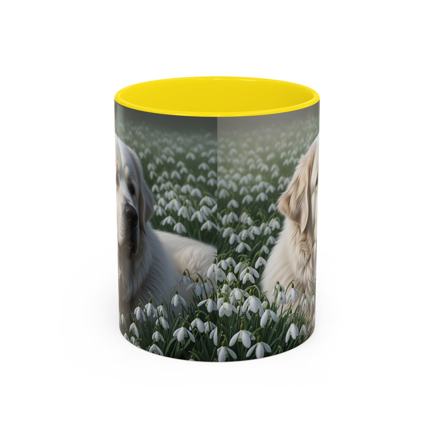 Mug à café avec motif de mastiff des Pyrénées - Cadeau idéal pour les amoureux des chiens