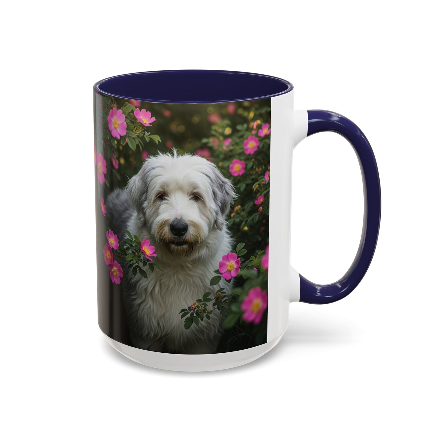 Mug à café à motif de bobtail - Cadeau idéal pour les amoureux des chiens