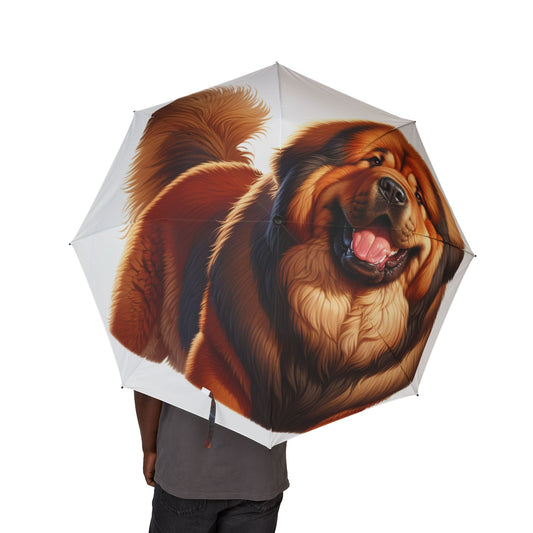 Tibetan Mastiff Semi-Automatic Foldable Umbrella