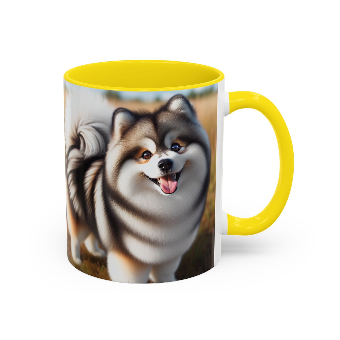 Taza de café con detalles de Pomsky: el regalo perfecto para los amantes de los perros