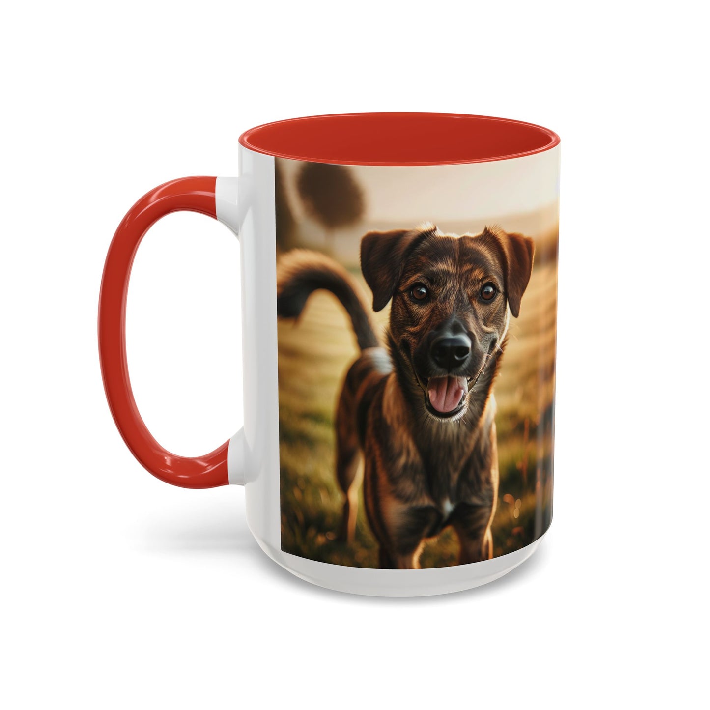 Mug à café Mountain Cur Accent - Cadeau idéal pour les amoureux des chiens