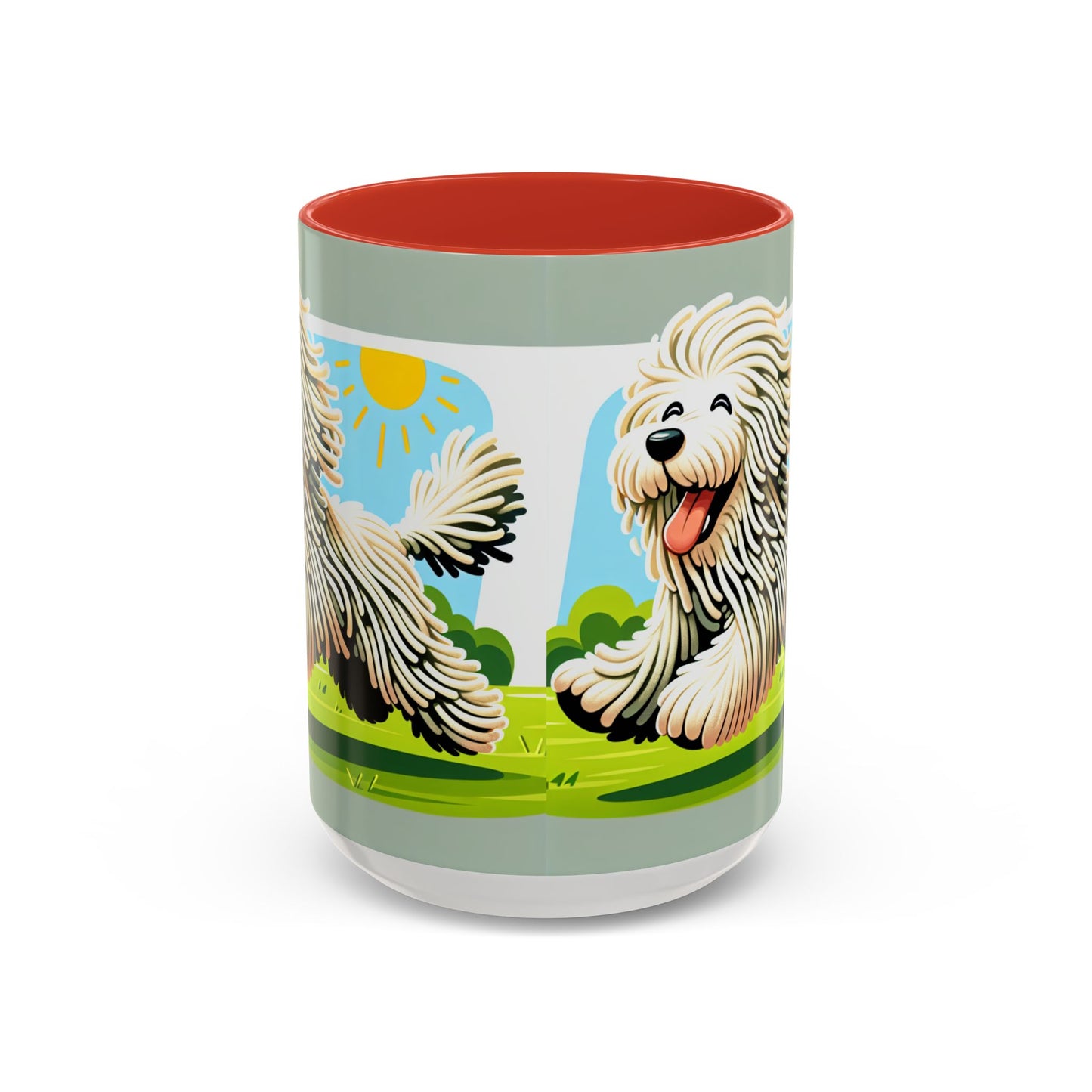 Mug Komondor Accent - Le cadeau idéal pour les amoureux des chiens