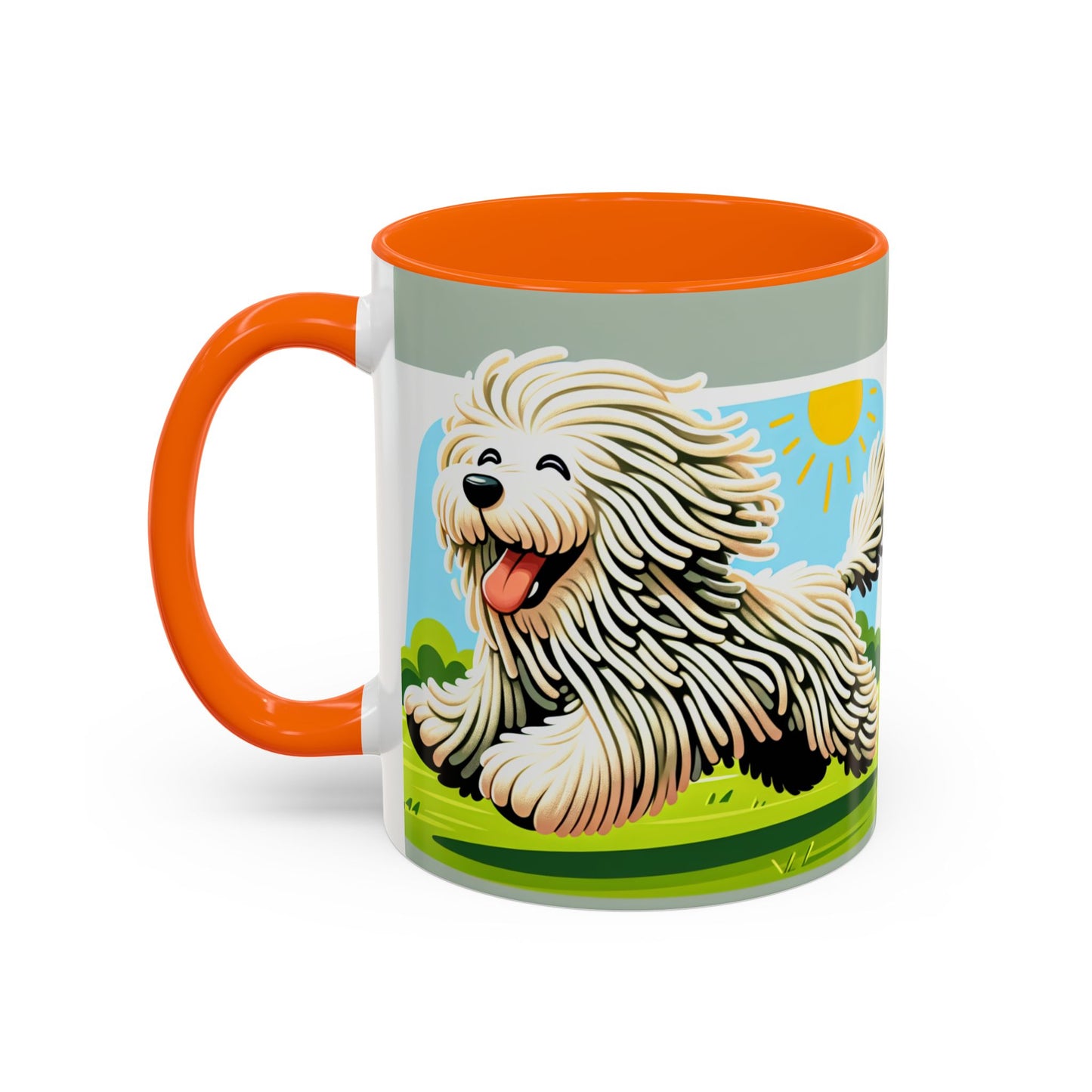 Mug Komondor Accent - Le cadeau idéal pour les amoureux des chiens