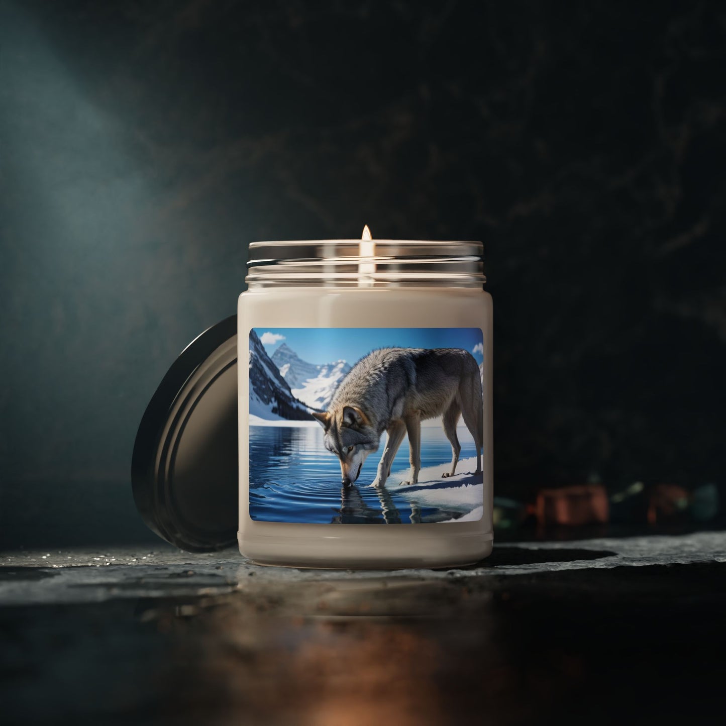 Wolf- Scented Soy Candle, 9oz