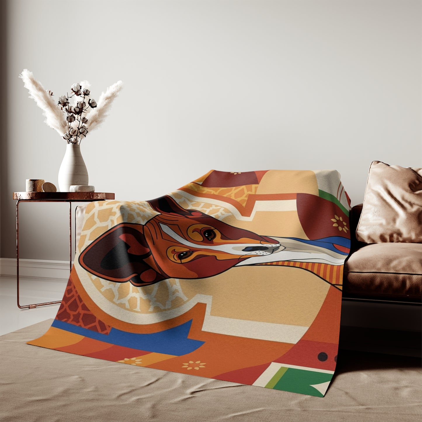 Basenji Sweatshirt Blanket