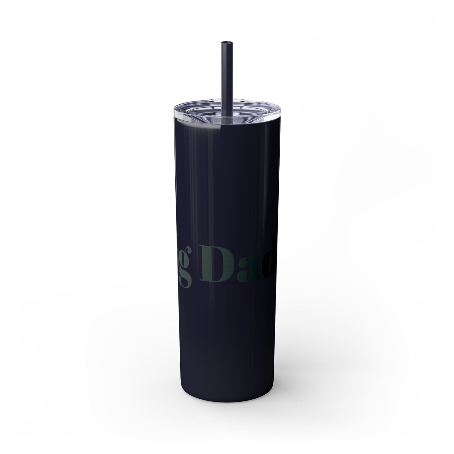 Skinny Tumbler with Straw – 20 oz Stainless Steel Cup