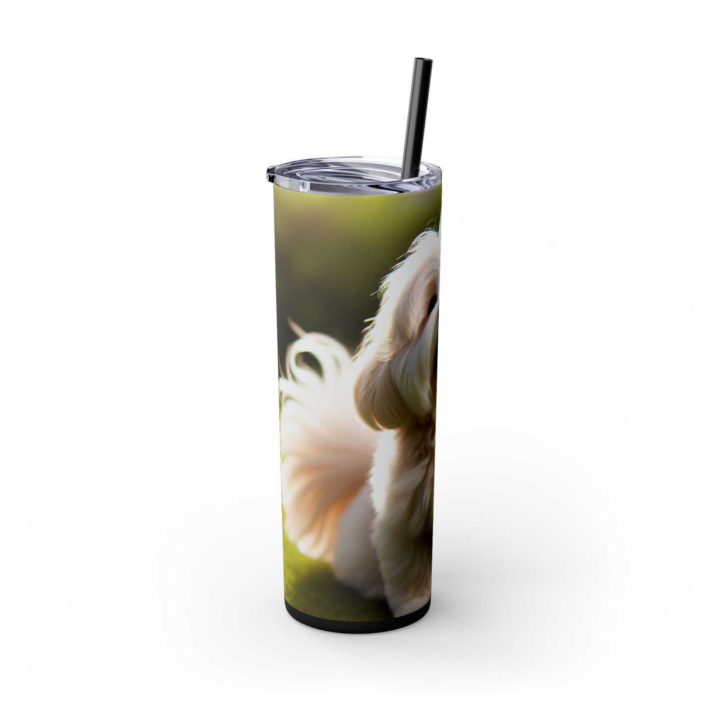 Havanese Tumbler with Straw, 20oz