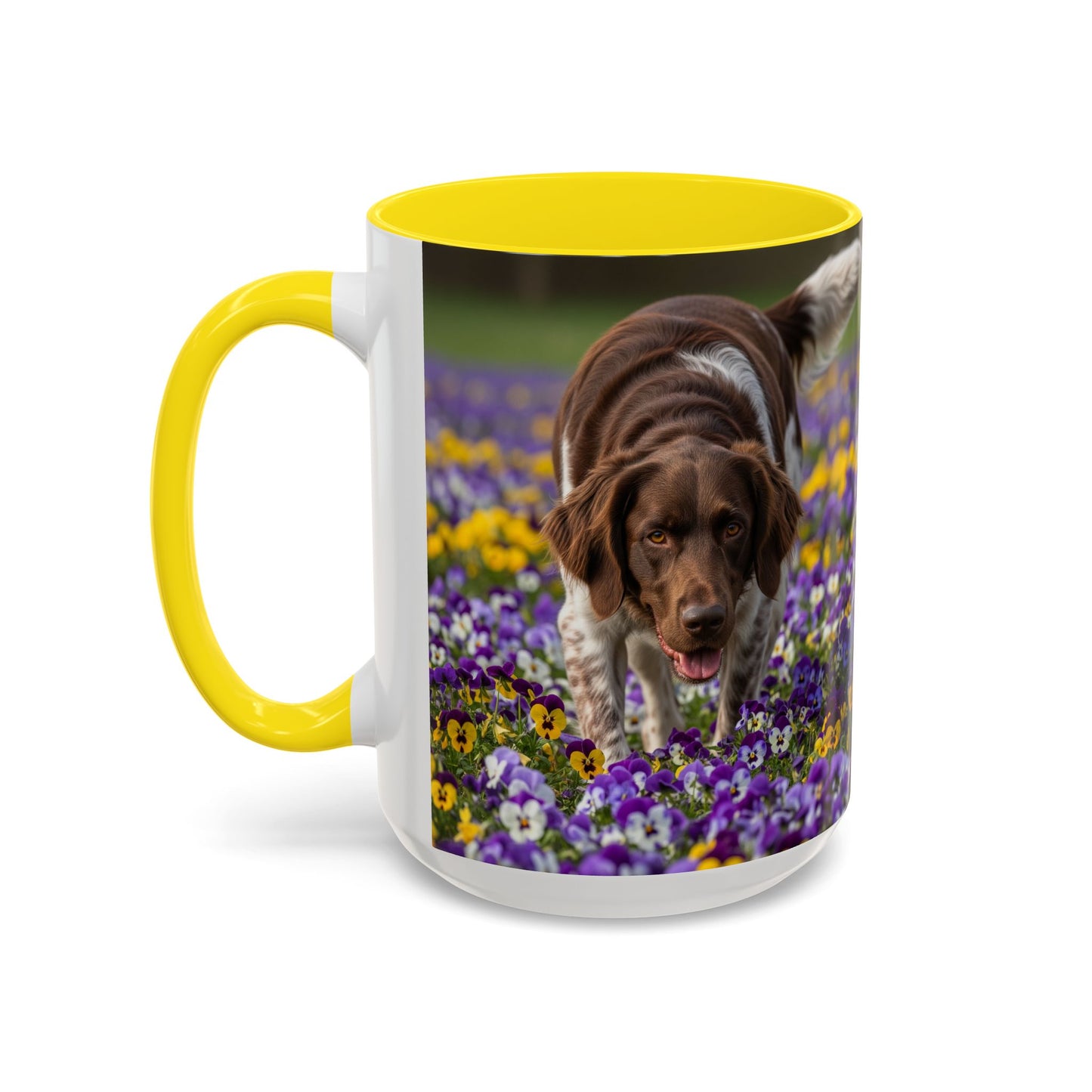 Taza grande con detalles de Munsterlander: el regalo perfecto para los amantes de los perros