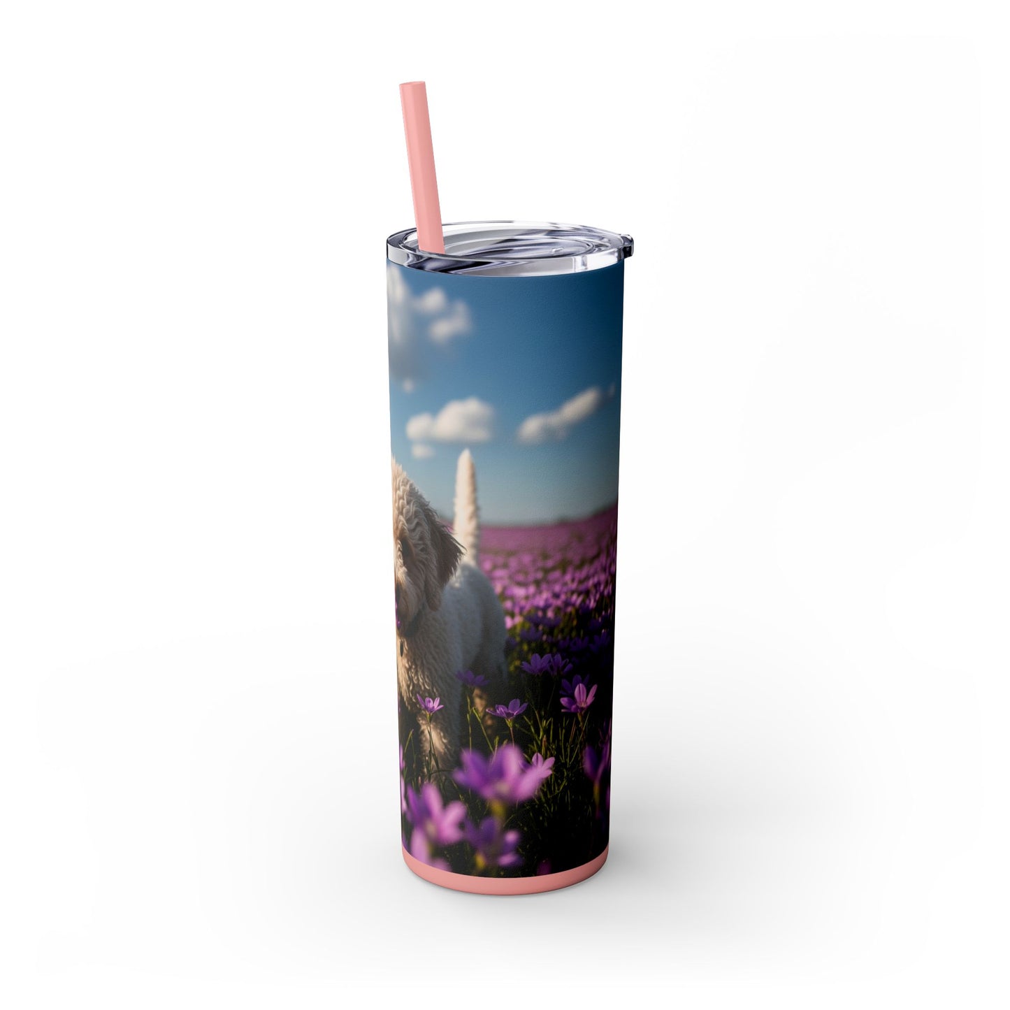 Lagotto Romagnolo Tumbler with Straw, 20oz