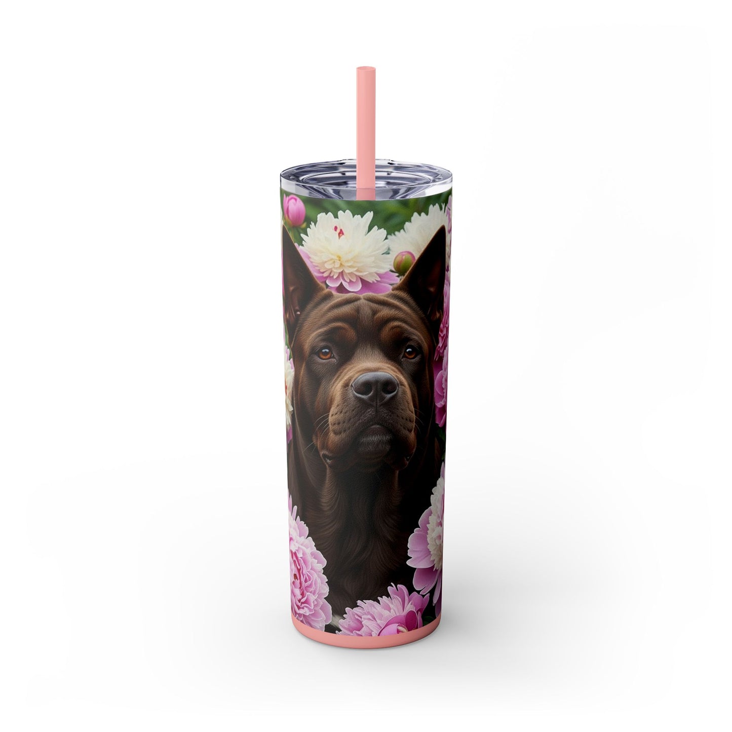 Gobelet isotherme de Chongqing (Chine) avec paille, 590 ml (20 oz).