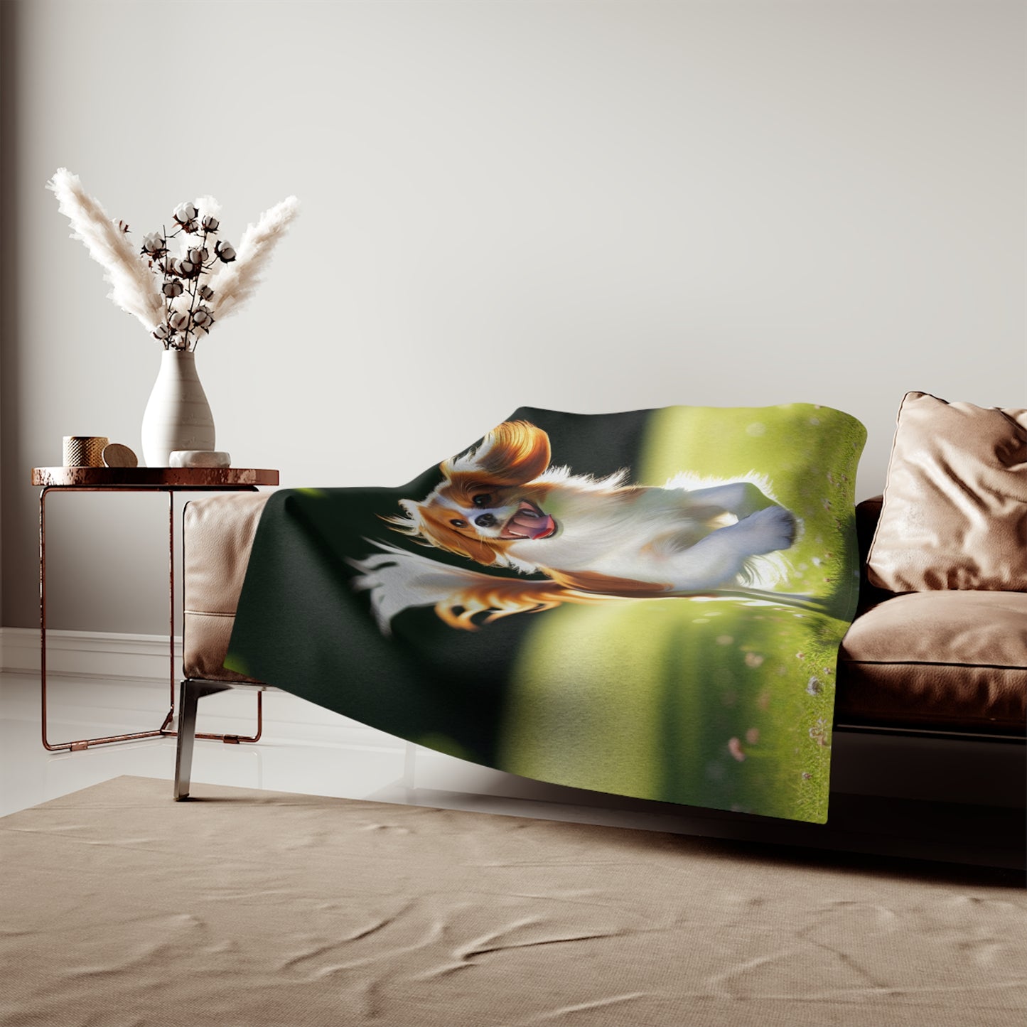 Nederlandse Kooikerhondje Sweatshirt Blanket