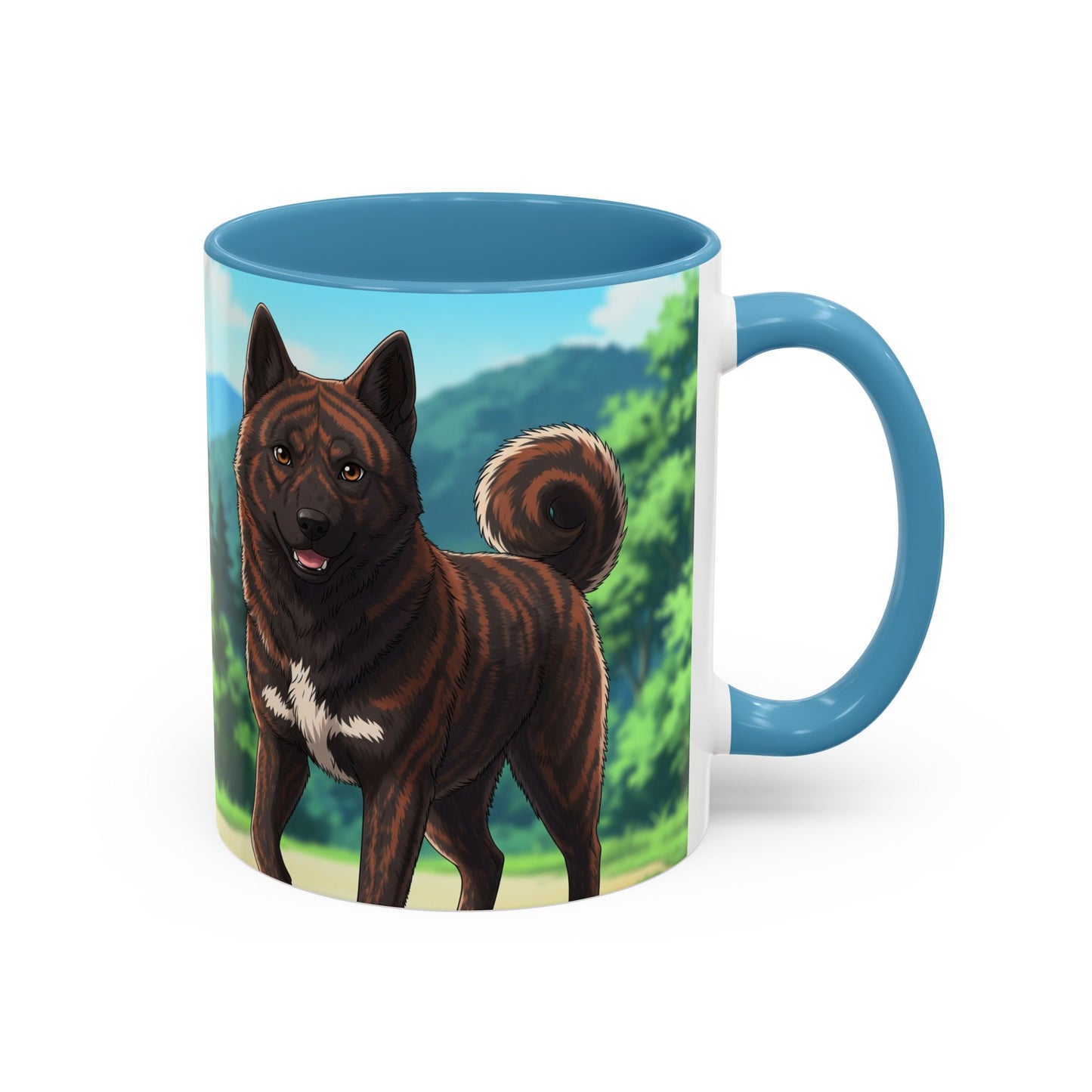 Mug à café Kai Ken Accent - Le cadeau idéal pour les amoureux des chiens