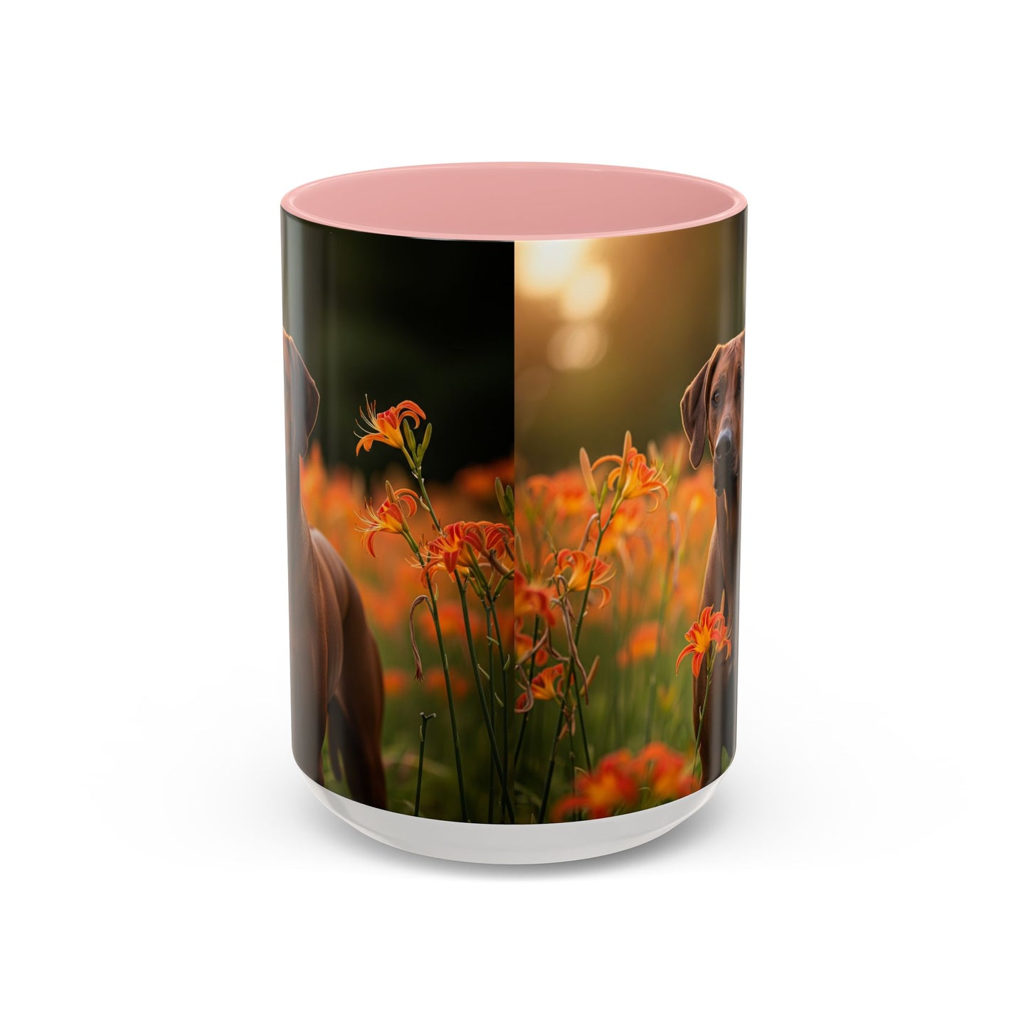 Taza de café con diseño de Rhodesian Ridgeback: el regalo perfecto para los amantes de los perros.