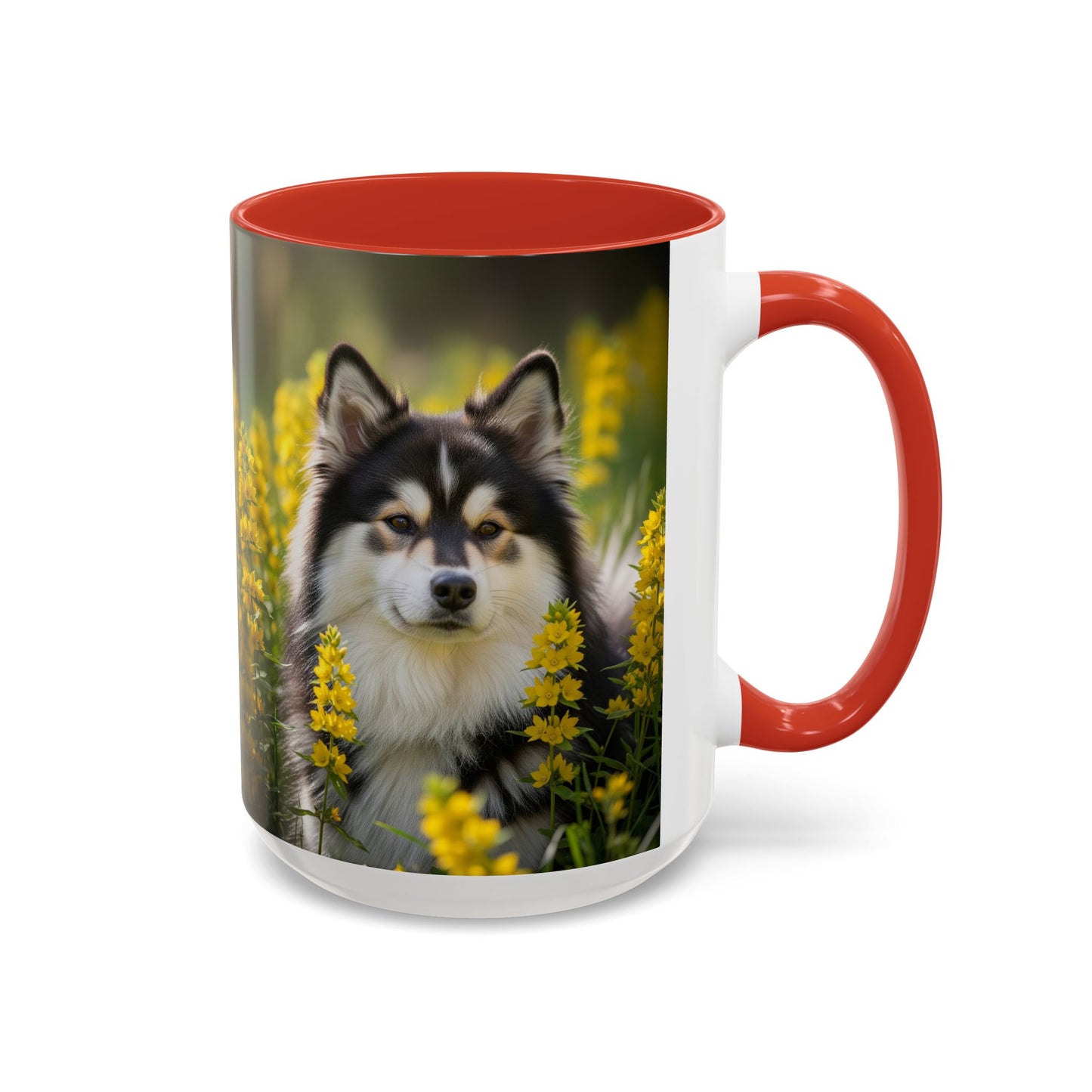 Taza con diseño de perro lapón sueco: el regalo perfecto para los amantes de los perros.