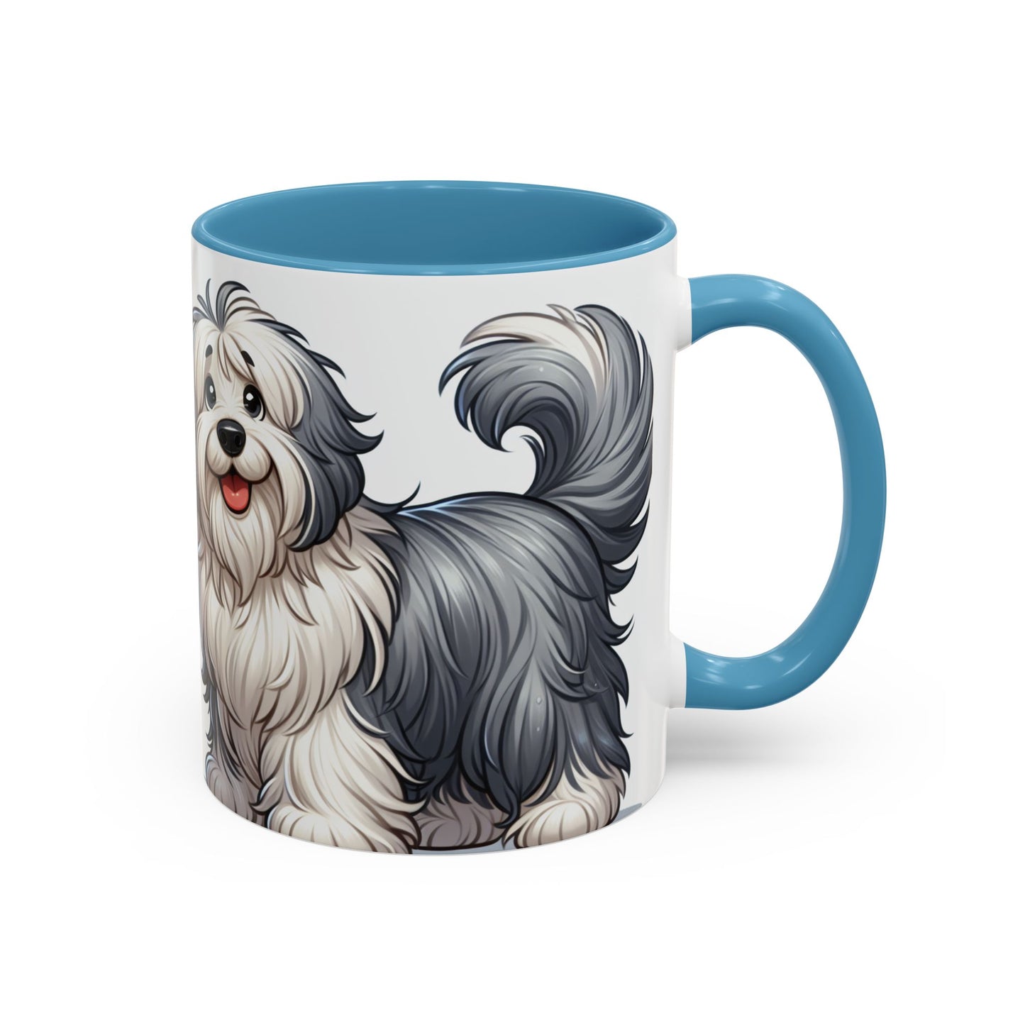 Mug à café à motif de bobtail - Cadeau idéal pour les amoureux des chiens