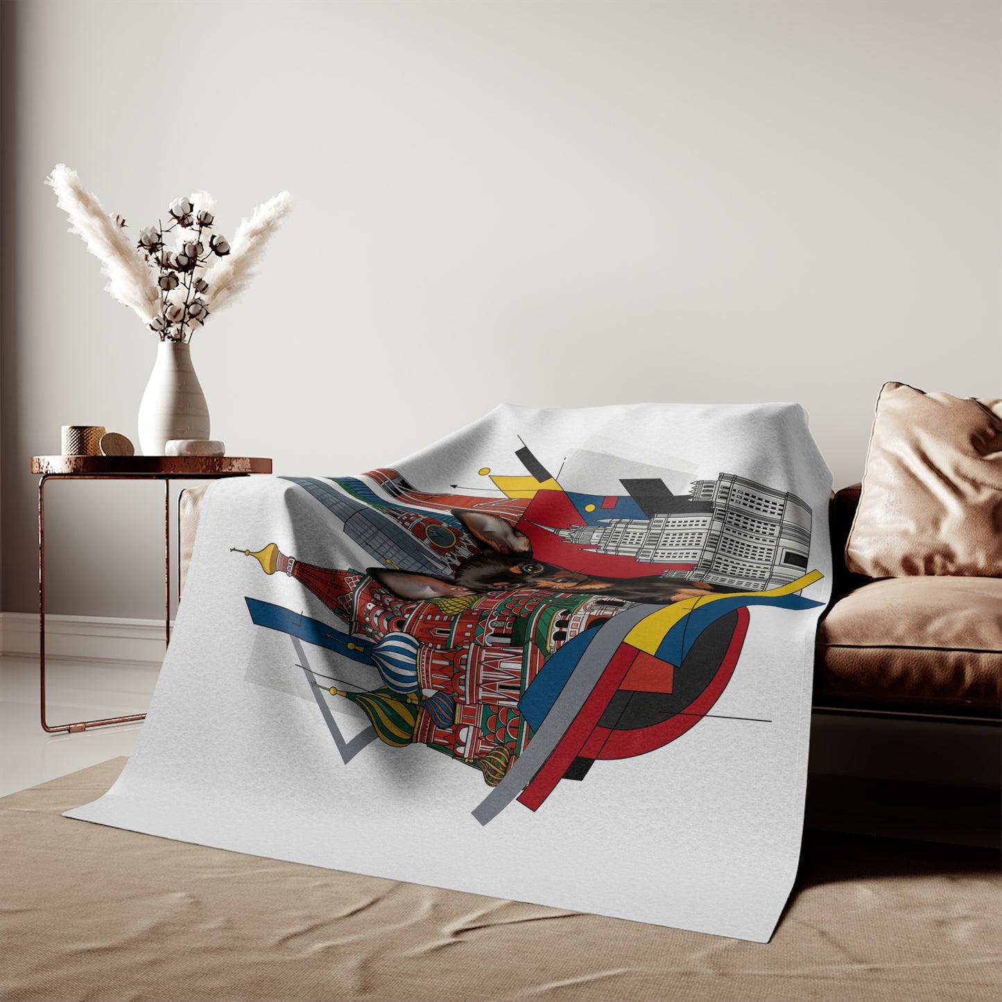 Russian Toy Sweatshirt Blanket