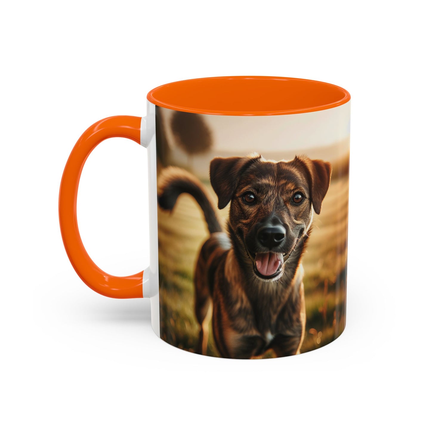 Mug à café Mountain Cur Accent - Cadeau idéal pour les amoureux des chiens