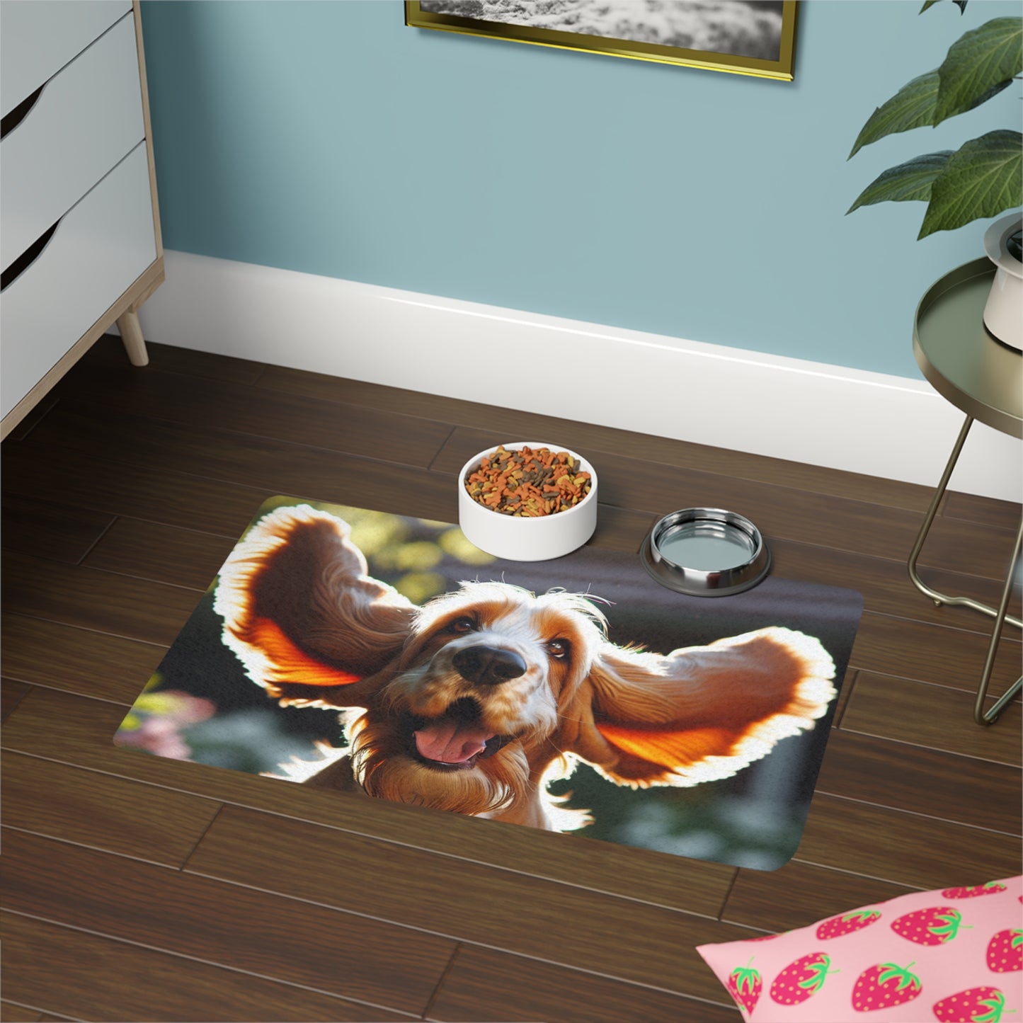 Pet Food Mat (12x18) - Grand Basset Griffon Vendeen