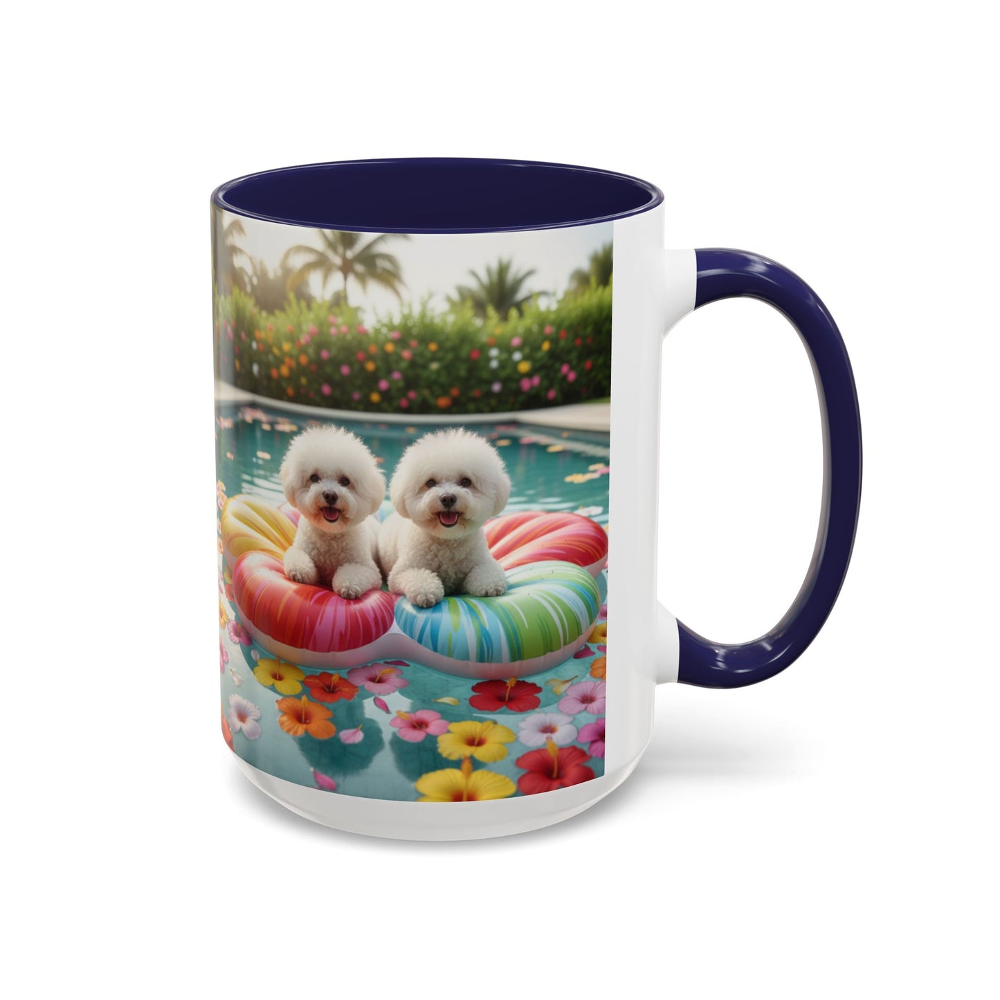 Taza con detalles de Bichón Frisé: el regalo perfecto para los amantes de los perros