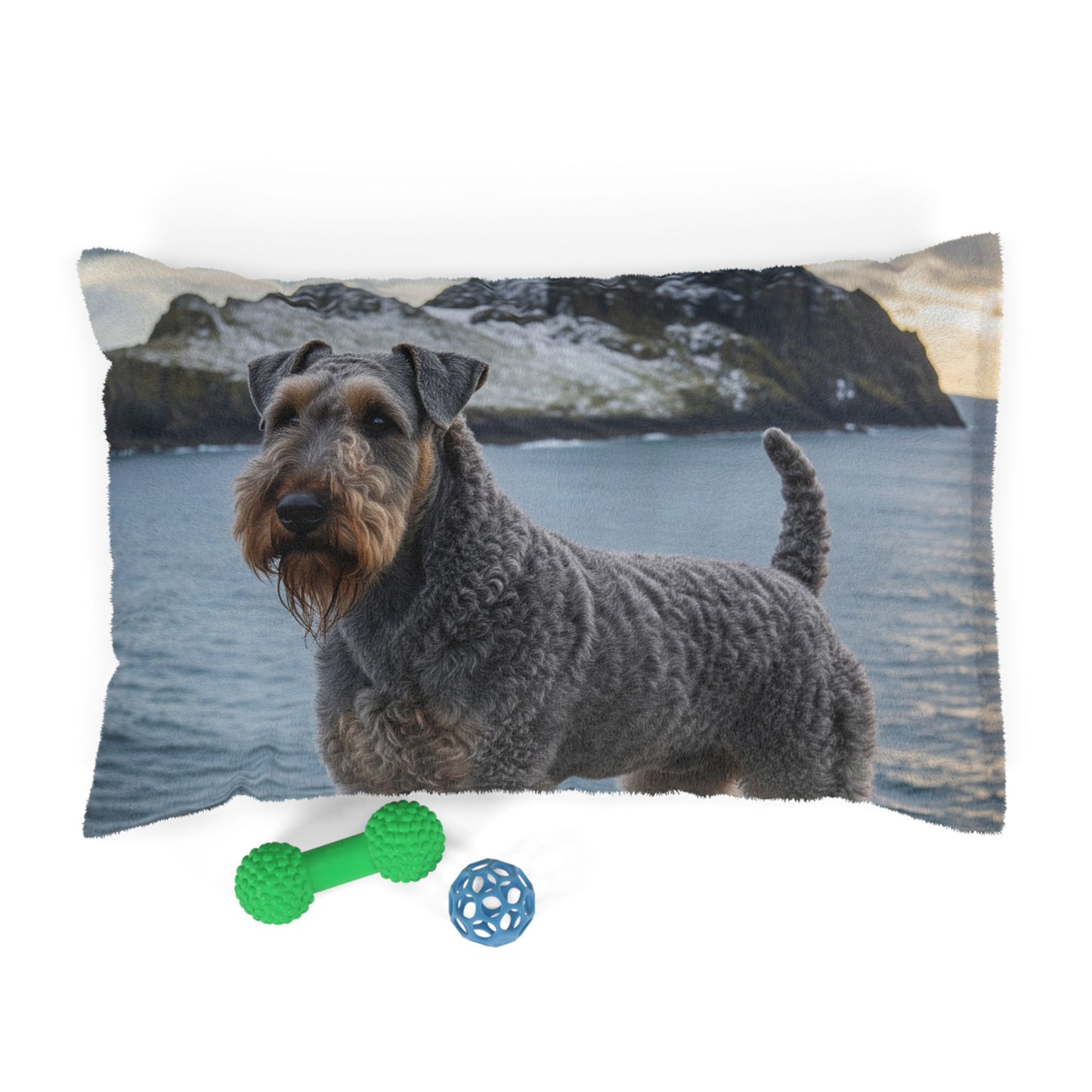 Kerry Blue Terrier Pet Bed