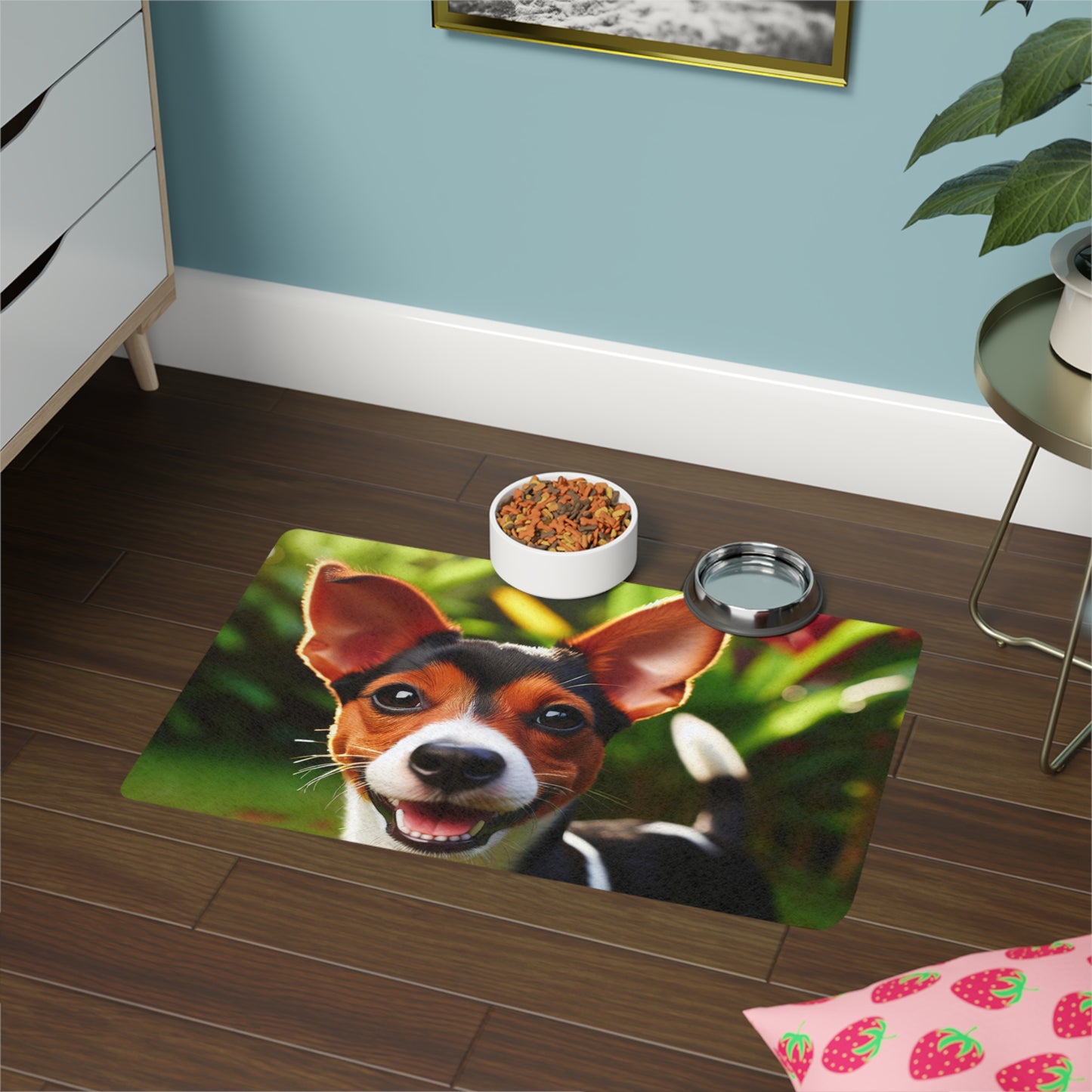 Pet Food Mat (12x18) - Brazilian Terrier