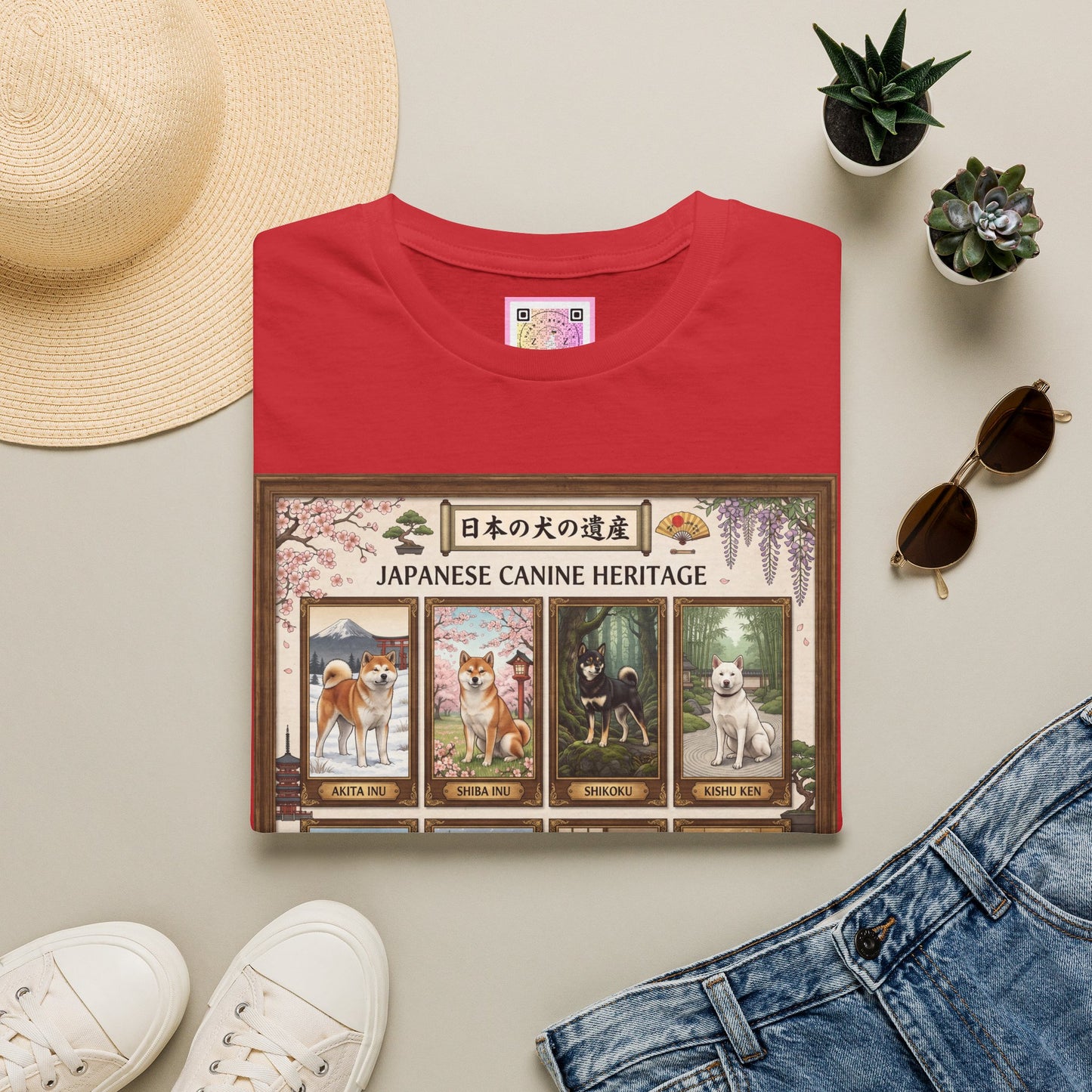 Japanese Canine Heritage Tee Shirt