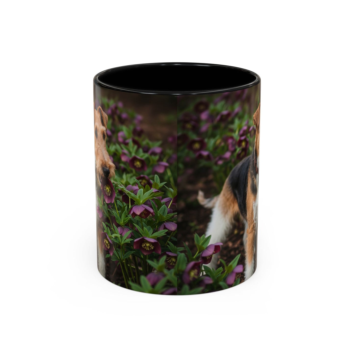 Wire Fox Terrier Accent Coffee Mug - Perfect Gift for Dog Lovers