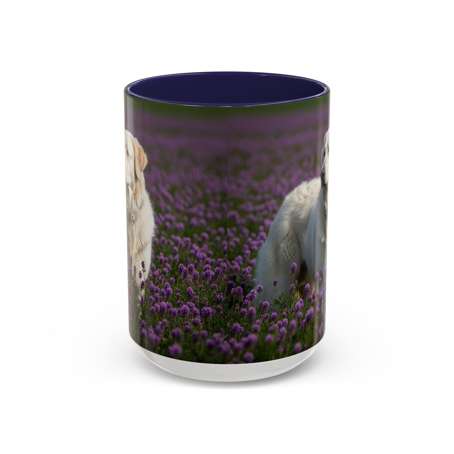 Taza de café con acento Kuvasz: regalo perfecto para los amantes de los perros