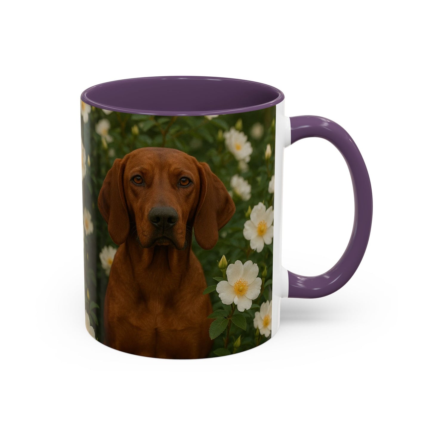 Taza de café con diseño de Redbone Coonhound: el regalo perfecto para los amantes de los perros.