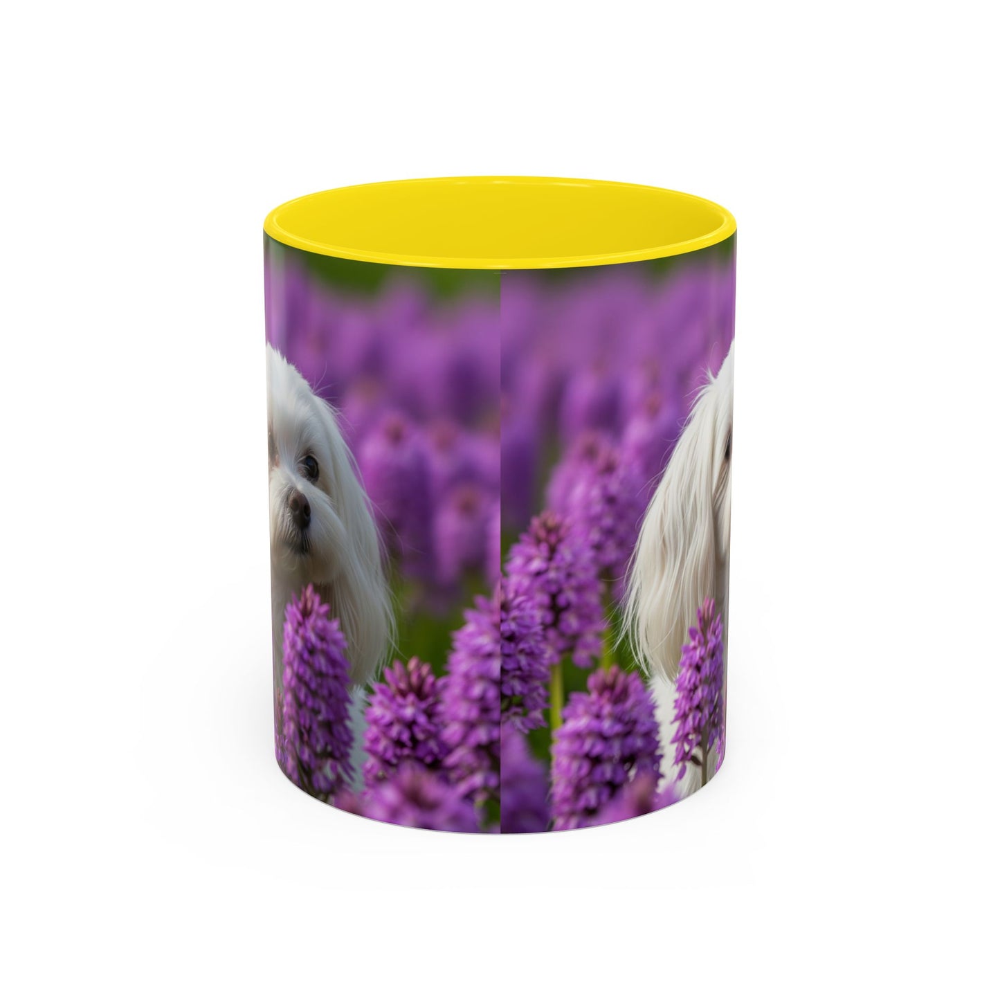 Mug à café à motif maltais - Cadeau idéal pour les amoureux des chiens